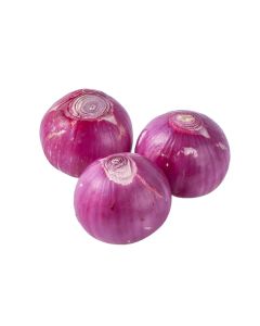 หอมแขกปอกเปลือก Red Onion Peeled